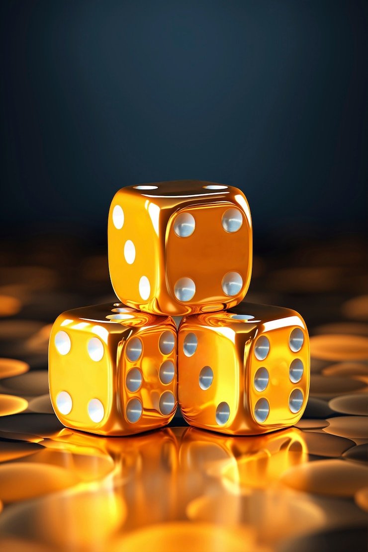 3milyar Sic Bo live dealer rolling three dice with betting interface on mobile screen